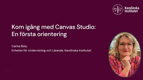 Thumbnail for Canvas Studio orientering v2