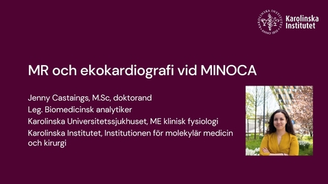 Thumbnail for MR och EKO vid MINOCA- del 2