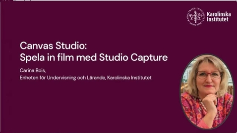 Thumbnail for Canvas Studio - Studio capture webbkamera