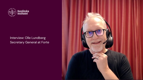 Thumbnail for Interview: Olle Lundberg, Forte, on the role of journals and funders in an open access publishing landscape