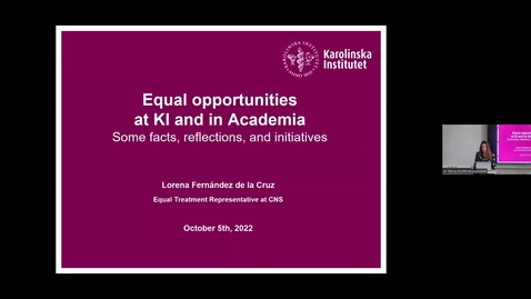 Thumbnail for Lecture Lorena Fernandez de la Cruz