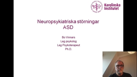 Thumbnail for Neuropsykiatriska störningar ASD_BO VINNARS