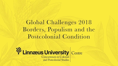 Thumbnail for “What use are the Humanities” - Keynote at Global Challenges 2018 by Dominick LaCapra