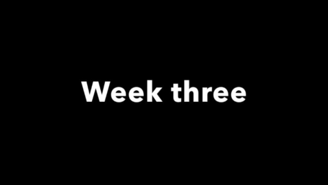 Thumbnail for week three