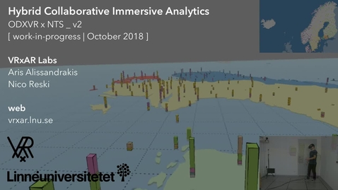 Thumbnail for Hybrid Collaborative Immersive Analytics (WIP, October 2018)