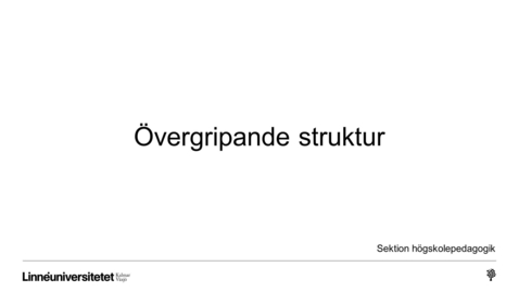 Thumbnail for Baspaket Skriva och referera: Övergripande struktur