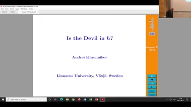 Entry thumbnail. Go to Andrei Khrennikov - QIP with duration: 36 minuter, 14 sekunder