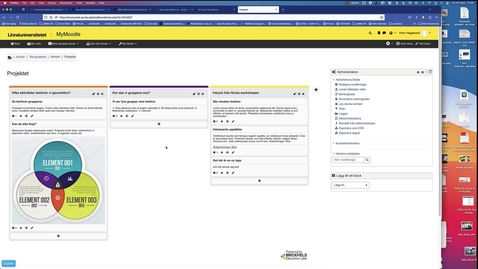 Thumbnail for Bräde - Ny aktivitet i Moodle // Board - New activity in Moodle
