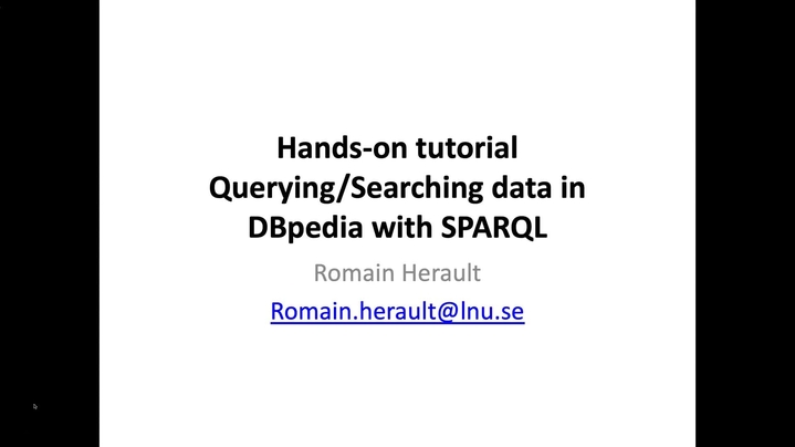 Omslagsbild för kanal 4DH425 - Linked Data and Information Structures