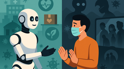 Thumbnail for Conceptualizing opportunities and challenges relevant to the inclusion of humanoid service robots in the context of COVID-19