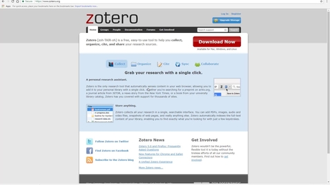 Thumbnail for Hantera referenser med Zotero