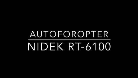 Thumbnail for Nidek RT-6100