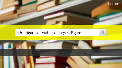 Thumbnail for OneSearch