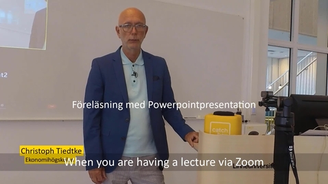 Thumbnail for Zoom i sal - Enkelt, med enkla medel - Föreläsning