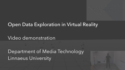 Thumbnail for Open Data Exploration in Virtual Reality
