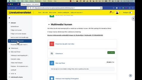 Thumbnail for Moodle 4 - Det nya kursindexet
