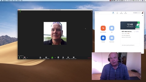 Thumbnail for Zoom webinar for beginners in English