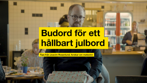 Thumbnail for Budord för ett hållbart julbord