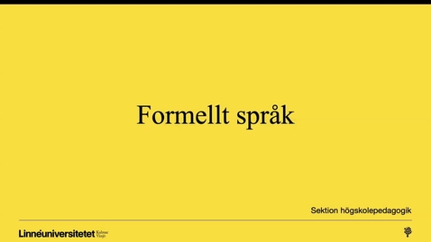 Thumbnail for Baspaket Skriva och referera: Formellt språk