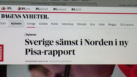 Thumbnail for Efter PISA-undersökningen – vägar framåt för den svenska skolan
