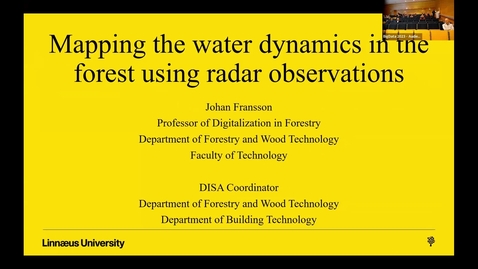Thumbnail for 11 - BigData 2023 - Mapping the water dynamics in the forest using radar observations