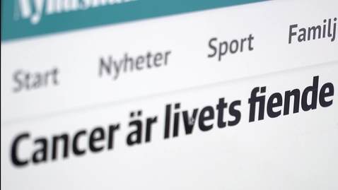 Thumbnail for Hur vi talar om cancer