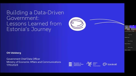 Thumbnail for Building a Data-Driven Government: Lessons Learned from Estonia’s Journey by Ott Velsberg 