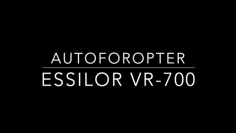 Thumbnail for Essilor VR-700