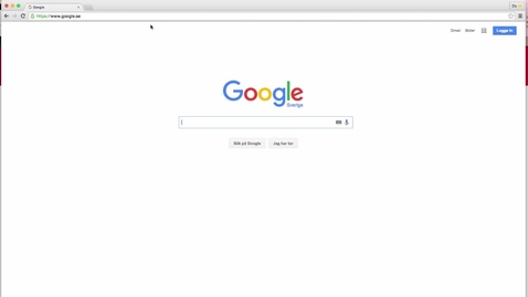 Thumbnail for Google för studenter - Hangouts