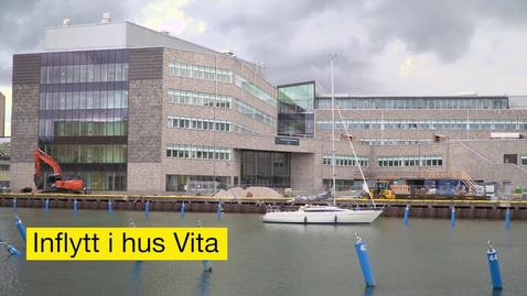 Thumbnail for Inflyttning i hus Vita, Universitetskajen, Kalmar