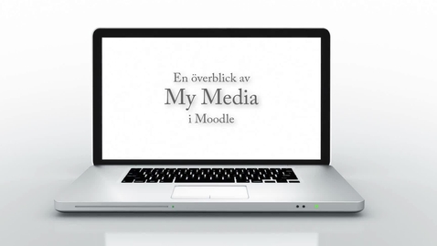 Thumbnail for Om min media i Moodle