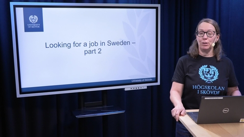 Thumbnail for Job search part 2