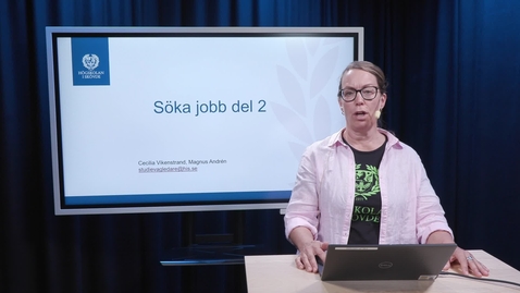 Thumbnail for Söka jobb del 2: Ansökningsbrev