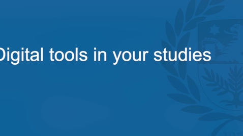 Thumbnail for Digital tools