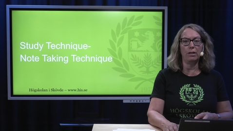 Thumbnail for Note taking technique