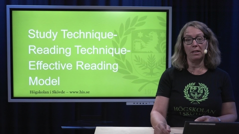 Thumbnail for Reading technique Effective reading