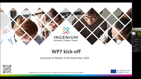 Thumbnail for Ingenium WP7 kickoff 2023 - Part 1