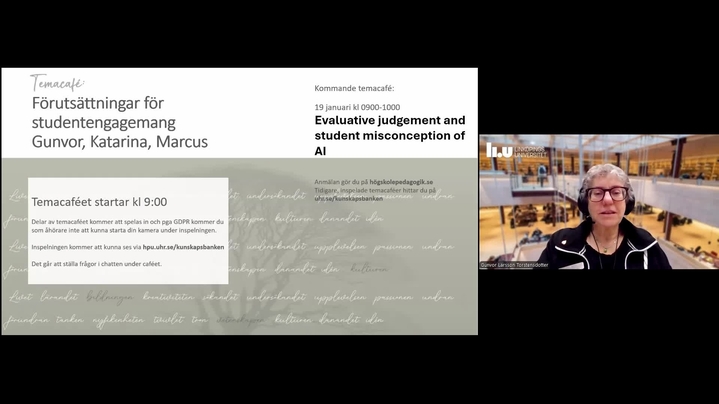 Thumbnail for channel Högskolepedagogik