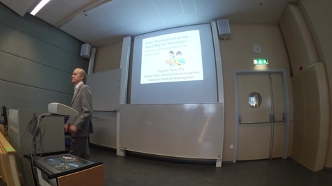 Thumbnail for LINA-föreläsning Fred Travis hjärnutveckling som färdplan för utbildning