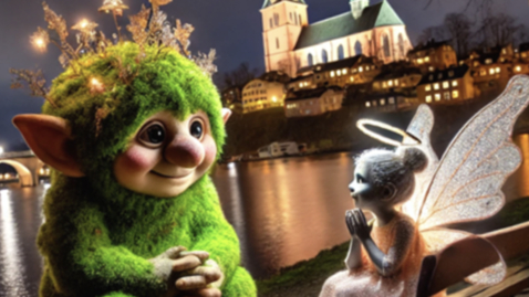 Thumbnail for Ängeln vid Trollhättans Kyrka_Saga 6