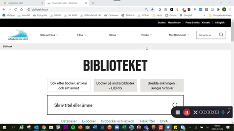 Thumbnail for Google scholar - to find academic publications
