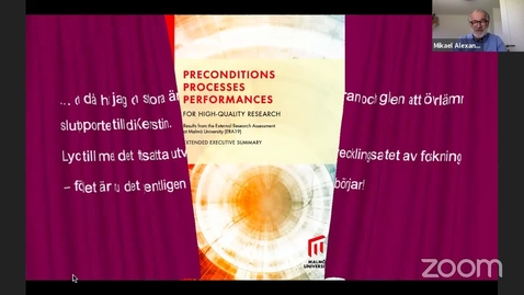 Thumbnail for Officiell överlämning ERA19 – digitalt lunchsamtal 21 April 2020