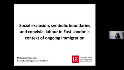 Thumbnail for Susanne Wessendorf Migration Society 2.0