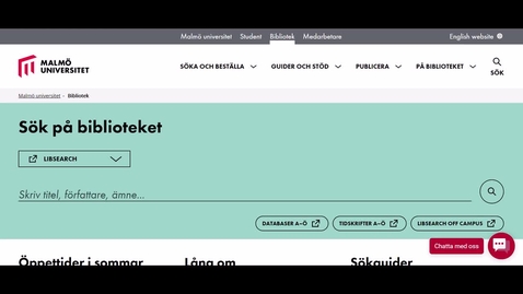 Thumbnail for Reservera en bok i Libsearch