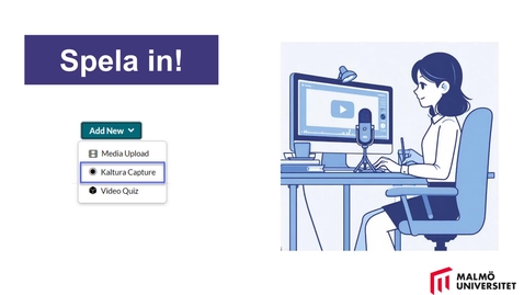 Thumbnail for Spela in med Kaltura Capture