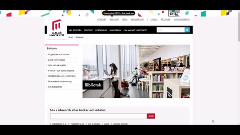 Thumbnail for Hur du hittar en bok i Libsearch