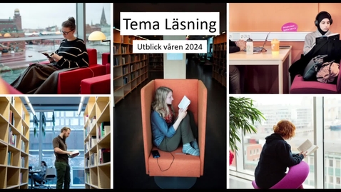 Thumbnail for Omvärldsbevakning VT 2024 - Läsning