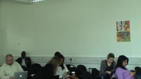 Thumbnail for 2012-03-29 CCMA_2012_Seminar_2_Culture_and_Media_Analysis_-_Welcome_by_Winston_Mano - London