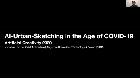 Thumbnail for AI-Urban-Sketching in the Age of COVID-19 | Immanuel Koh | Artificial Creativity conference