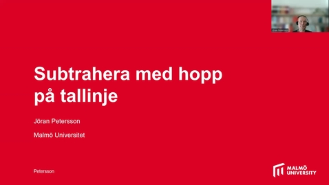Thumbnail for Subtrahera på en tallinje, så får du enkelt koll på beräkningarna